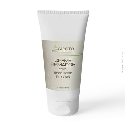 Creme Firmador com filtro solar FPS 45 50g