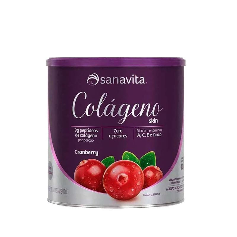 COLAGENO SKIN SANAVITA CRANBERRY 300G
