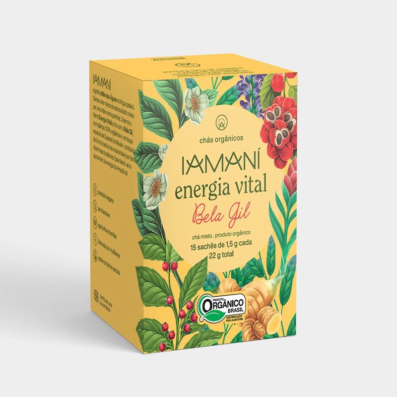 CHA IAMANI ENERGIA VITAL 15 SACHES