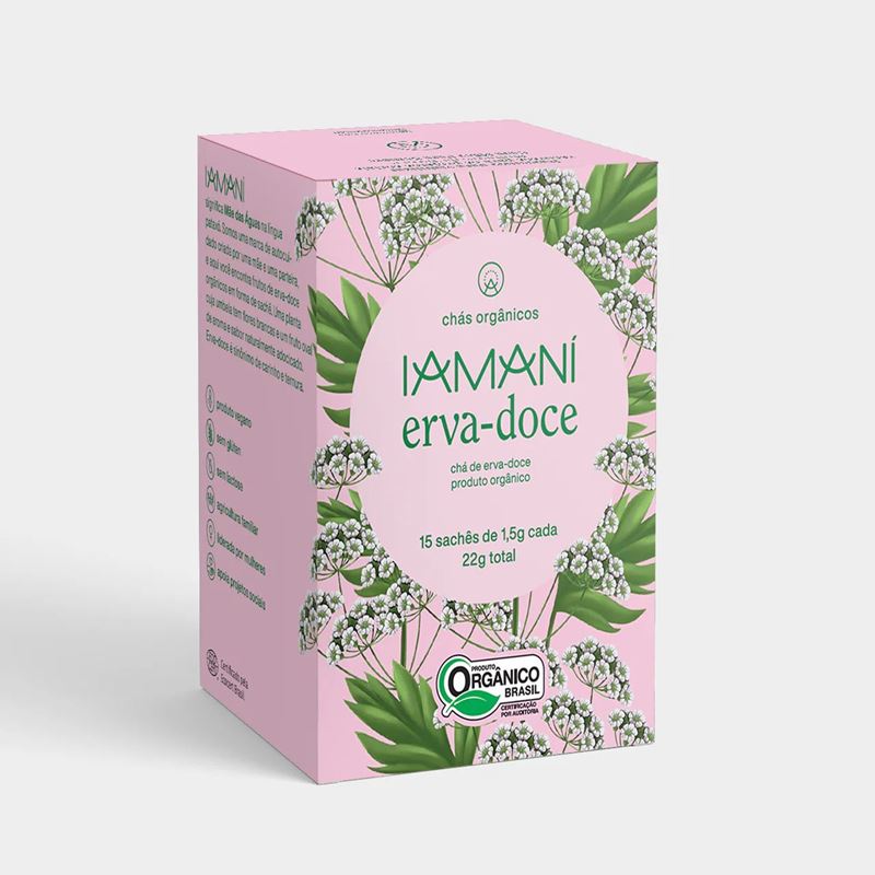 CHA IAMANI ERVA DOCE 15 SACHES