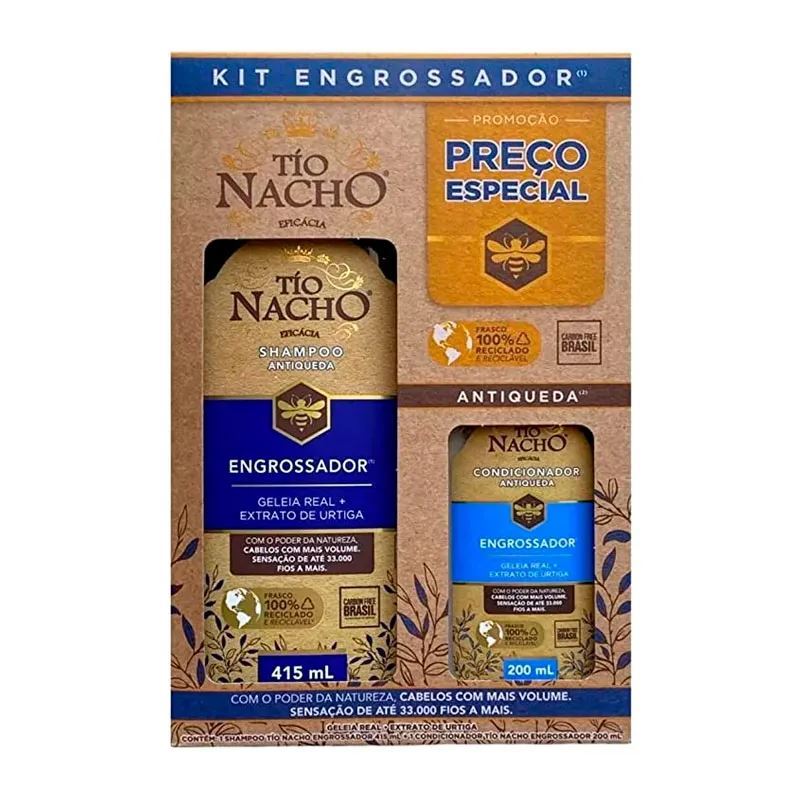 Kit Tio Nacho Engrossador 415ml+ Condicionador 200ml 
