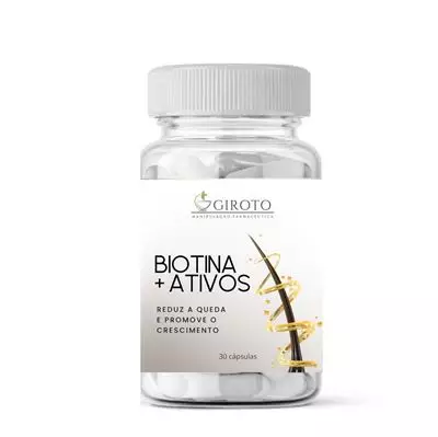 Biotina+Ativos 30 Cápsulas 