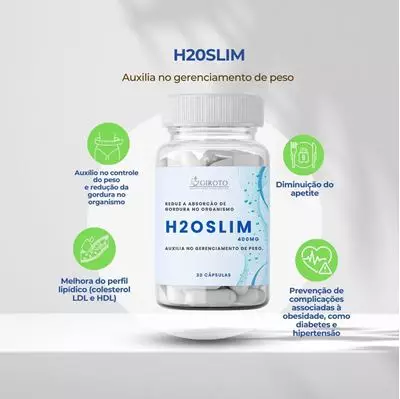  H2OSLIM 400MG 30 Cápsulas