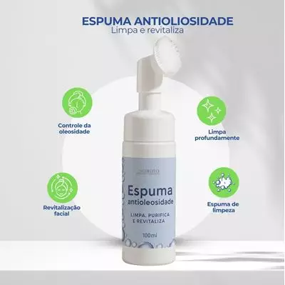 GIROTO ESPUMA ANTIOLEOSIDADE 100ML