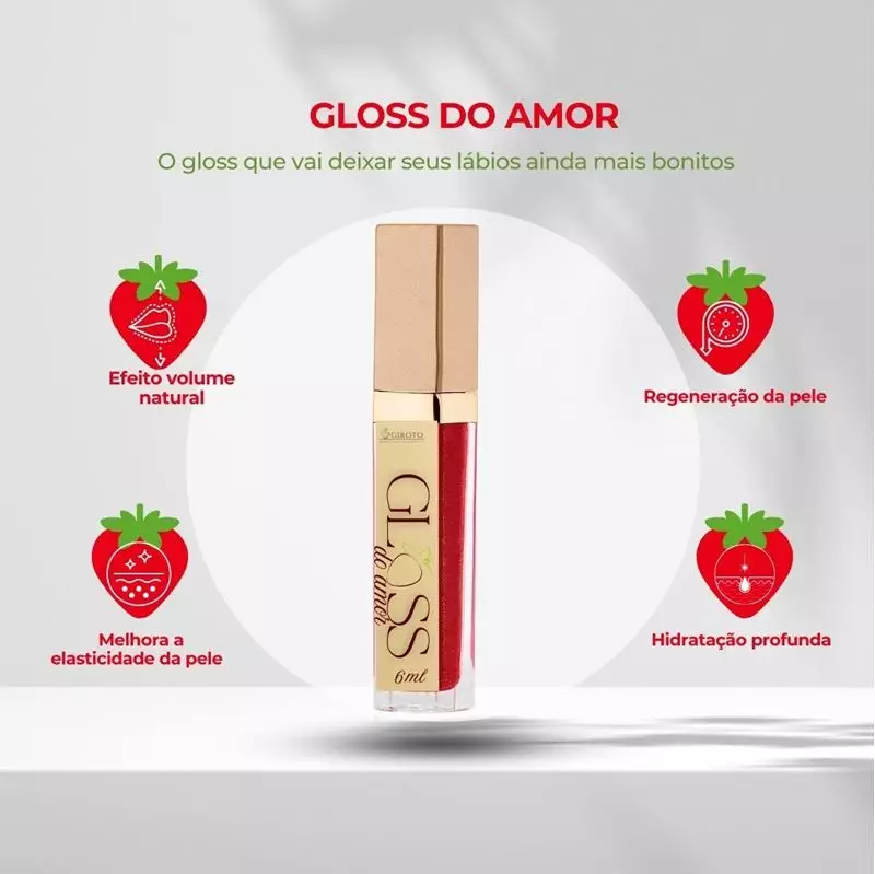 GIROTO GLOSS DO AMOR 6ML