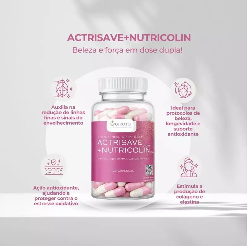 Actrisave 250mg + Nutricolin 200mg 