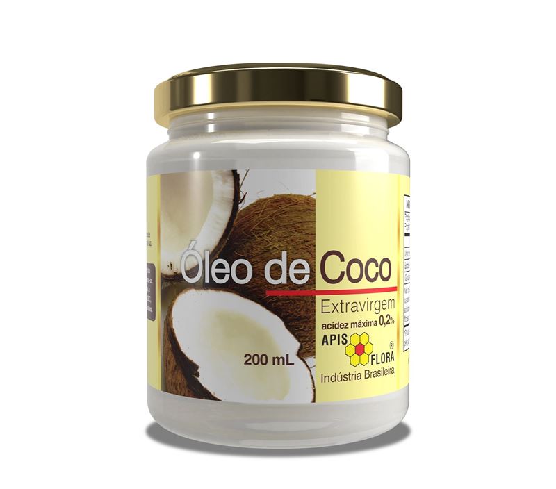 Oleo de coco Apis Flora 200ml 