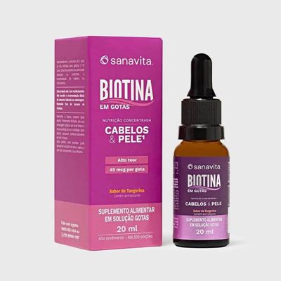 Biotina Sanavita- sabor tangerina 