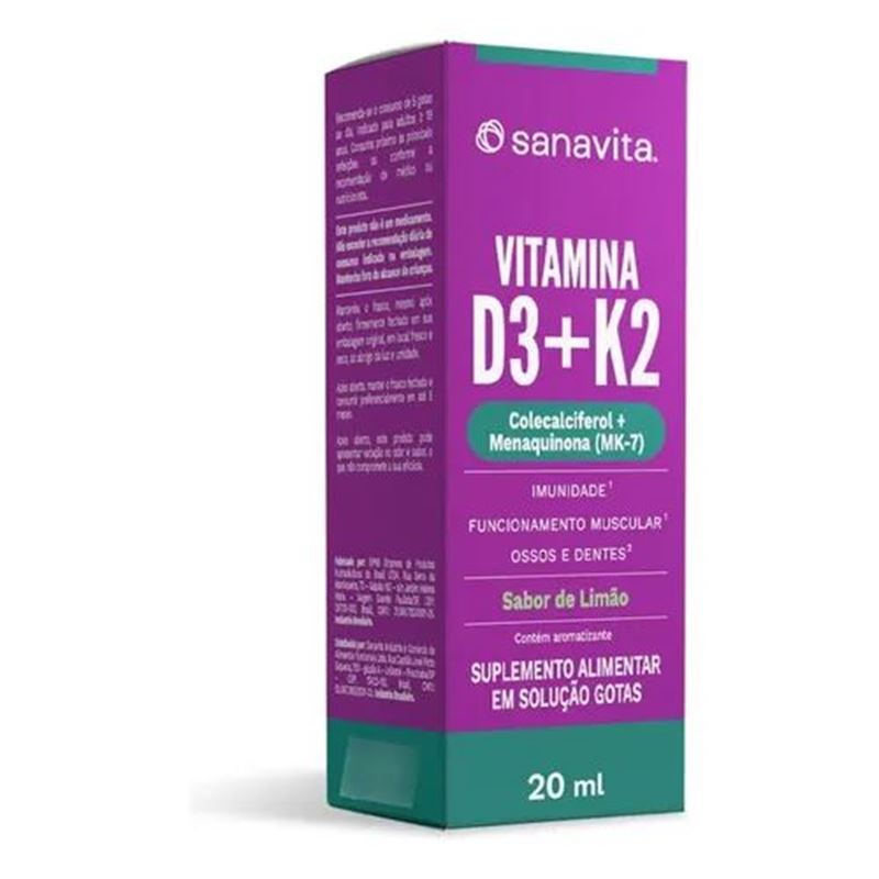 Vitamina D3 + K2