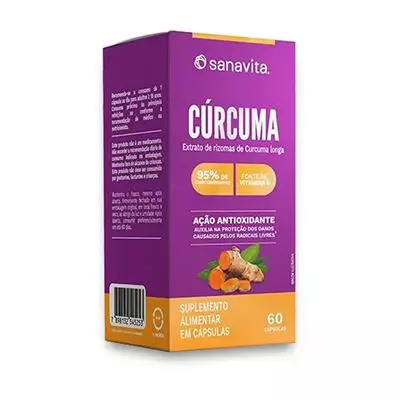 Cúrcuma 60 cápsulas 