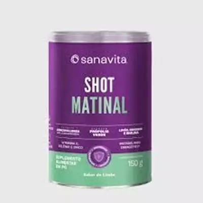 Shot Matinal sabor limão - Sanavita 