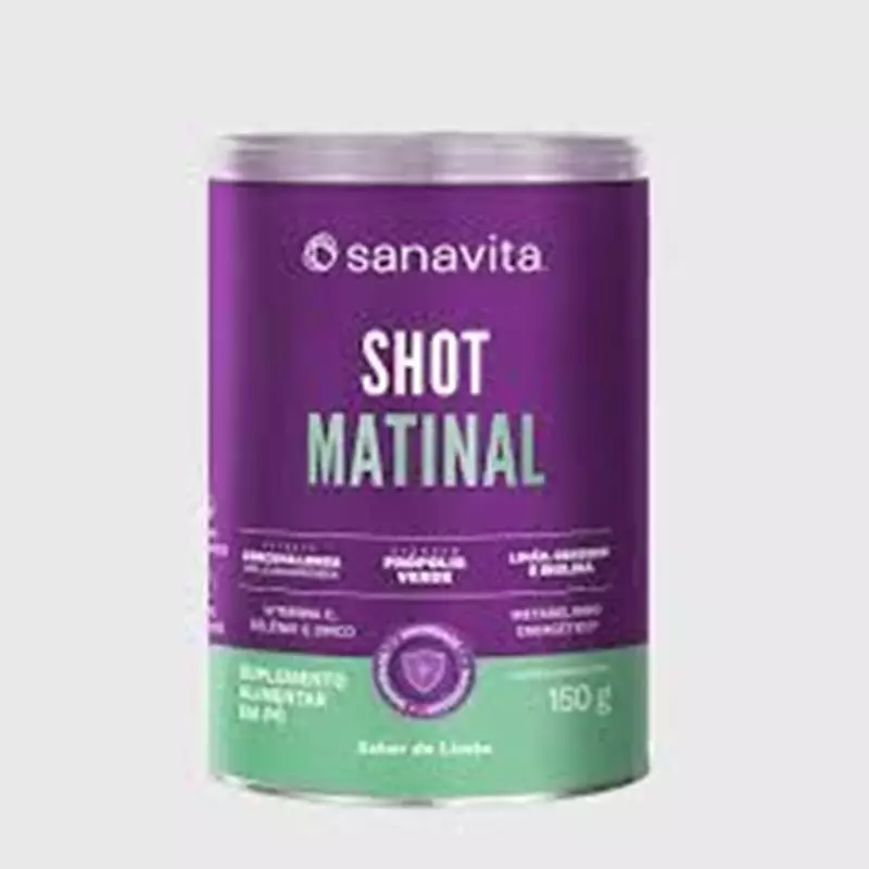 Shot Matinal sabor limão - Sanavita 